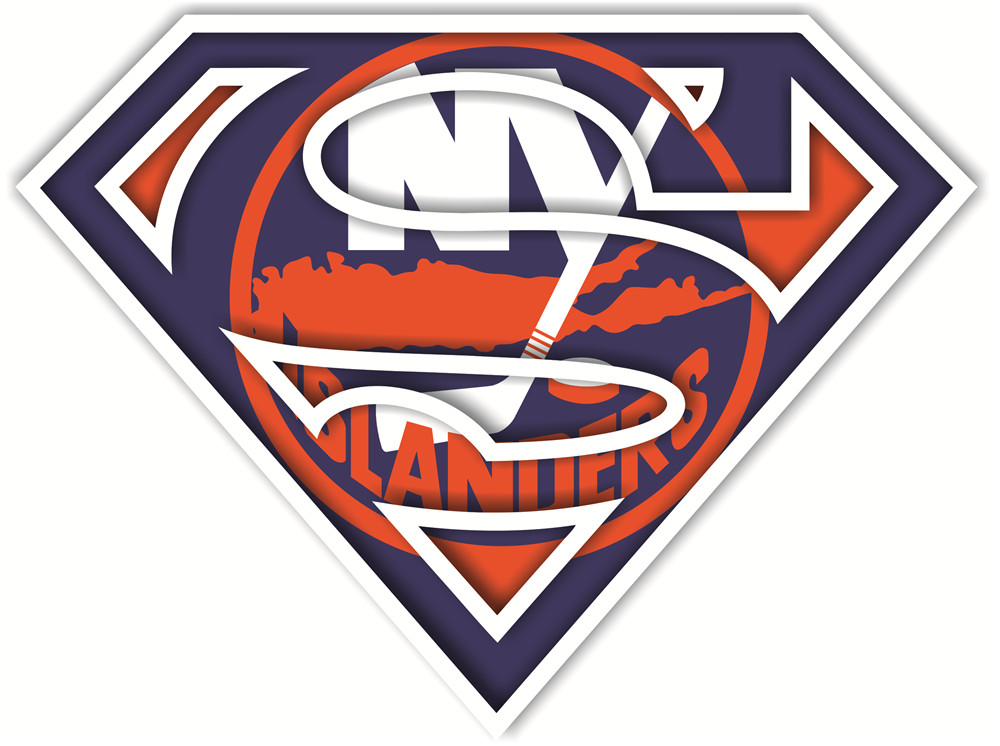 New York Islanders superman logos iron on heat transfer